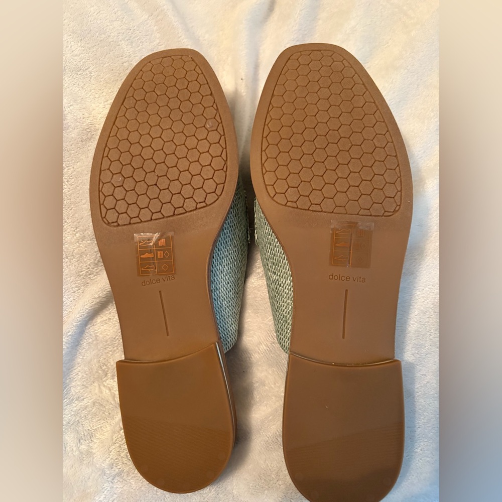 Dolce Vita Women's Mint Green Pela Loafers - Picture 4 of 9